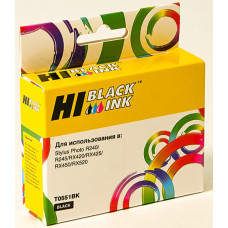 Картридж Hi-Black (HB-T0551) для Epson Stylus Photo R240/RX420/R